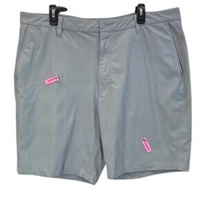 FJ Foot Joy Mens Gray 40 Inseam 8.5 Golfer Pockets Short TINY FLAWS